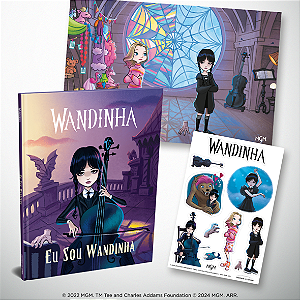 Livro Eu Sou Wandinha - Edição Com Brinde!