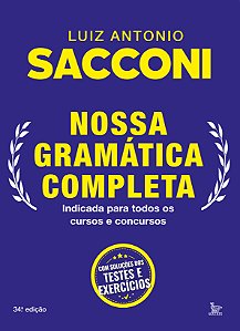 Livro Nossa gramática completa: Indicada para todos os cu...