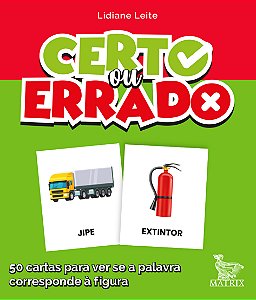 Livro Certo ou errado?: 50 cartas para ver se a palavra c...