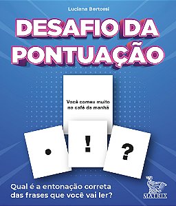 Livro Desafio da pontuação: Qual é a entonação correta da...