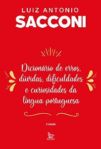 Livro Dicionário de erros, dúvidas, dificuldades e curios...