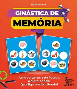 Livro Ginástica de memória: Uma carta tem sete figuras. A...