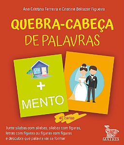 Livro Quebra-cabeça de palavras: Junte sílabas com sílaba...