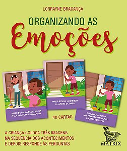 Livro Organizando as emoções: a criança coloca três image...