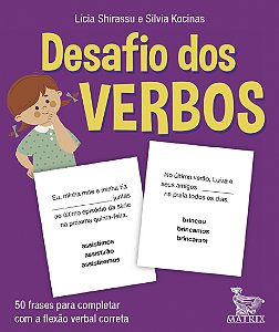 Livro Desafio dos verbos: 50 frases para completar com a ...