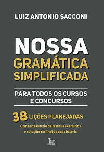 Livro Nossa Gramática Simplificada - Para Todos Os Cursos...