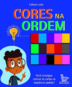 Livro Cores Na Ordem - Você Consegue Colocar As Cartas Na...