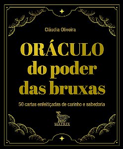 Livro Oráculo Do Poder Das Bruxas - 50 Cartas Enfeitiçada...