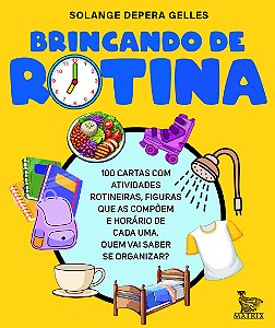Livro Brincando De Rotina - 100 Cartas Com Atividades Rot...
