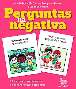 Livro Perguntas Na Negativa - 40 Cartas Com Desafios De I...