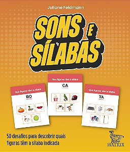 Livro Sons E Sílabas - 50 Desafios Para Descobrir Quais F...