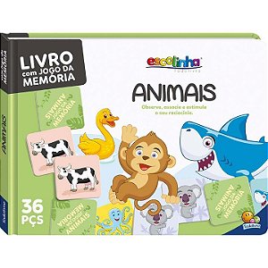 Livro Jogo da Memória dos Animais