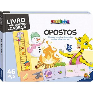 Livro Quebra-Cabeça dos Opostos