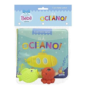 Livro É bom tomar Banho II! Olá, Oceano!
