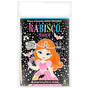 Livro Rabisco Mágico: Lindas Princesas