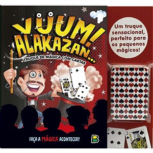Livro Vuum! Alakazan...Truque de Mágica com CARTAS