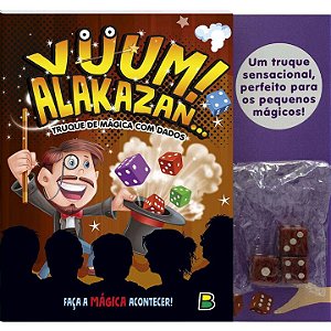 Livro Vuum! Alakazan...Truque de Mágica com DADOS
