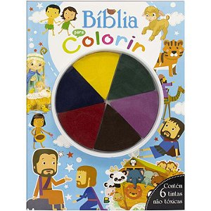 Livro Dedinhos em Ação! Bíblia para Colorir