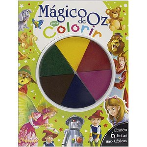 Livro Dedinhos em Ação! Mágico de Oz para Colorir
