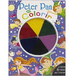 Livro Dedinhos em Ação! Peter Pan para Colorir