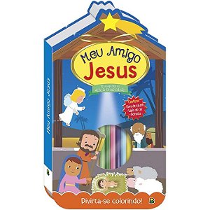 Livro Meu superkit de arte & criatividade! Meu amigo Jesu...