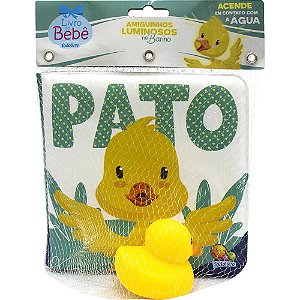 Livro Amiguinhos luminosos no banho - Pato