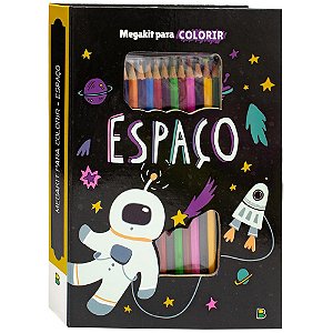 Livro Megakit para Colorir: Espaço