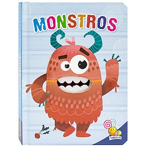 Livro Bocarra - Um livro Sensorial! Monstros