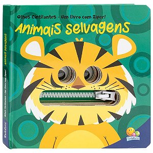 Livro Olhos Cintilantes - Um livro com Zíper: Animais Sel...