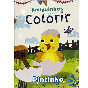 Livro Amiguinhos para Colorir: Pintinho