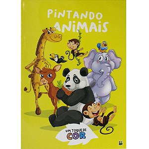 Livro Um toque de cor! Animais