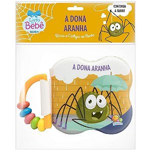 Livro Rimas e cantigas no banho - A dona aranha