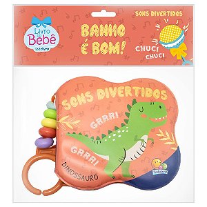 Livro Banho É Bom! - Sons Divertidos