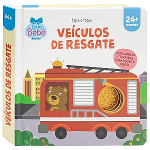 Livro Espie E Toque - Veículos De Resgate
