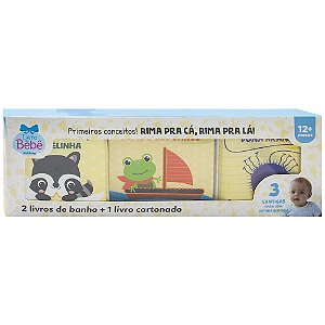 Livro Primeiros Conceitos: Rima pra cá, rima pra lá