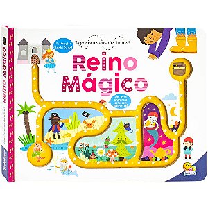 Livro Siga com seus dedinhos! Reino Mágico