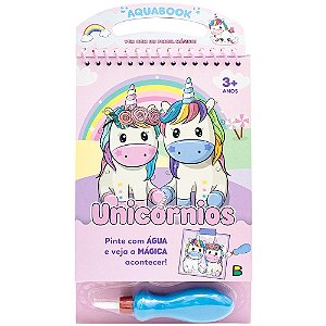 Livro Aquabook: Unicórnio