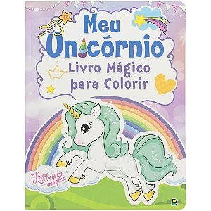 Livro Meu Unicórnio... Livro Mágico para Colorir