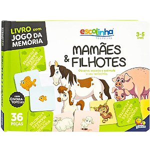 Livro Escolinha Todolivro - Livro Com Jogo Da Memória: Ma...