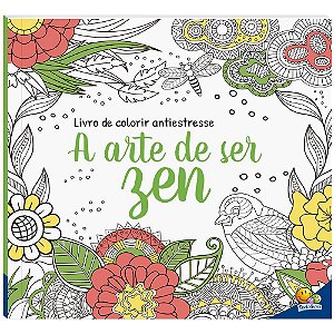 Livro Livro de colorir antiestresse - A arte de ficar zen
