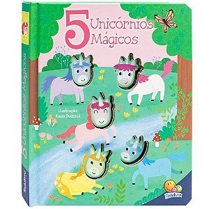 Livro Amiguinhos de Silicone - Toque e Sinta: 5 Unicórnio...