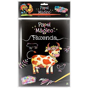 Livro Linha Escolar Papel Mágico: Fazenda