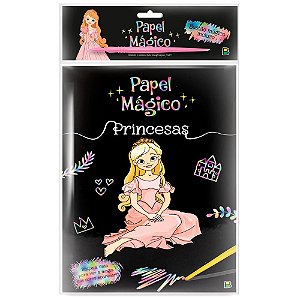 Livro Linha Escolar Papel Mágico: Princesas