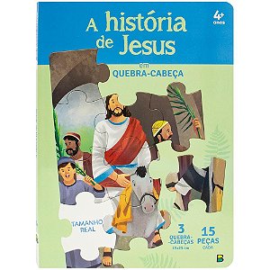 Livro Aventuras Bíblicas: A História de Jesus em Quebra-c...