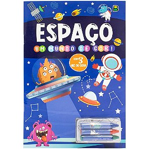 Livro Um mundo de cor! Espaço
