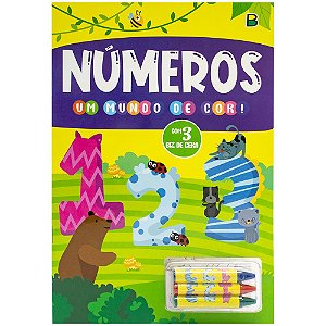 Livro Um mundo de cor! Números