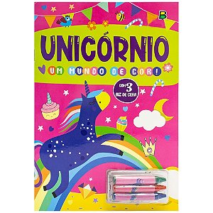 Livro Um mundo de cor! Unicórnio