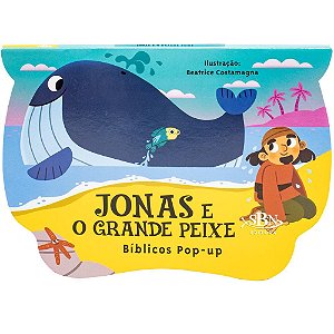 Livro Bíblicos Pop-up: Jonas e o Grande Peixe