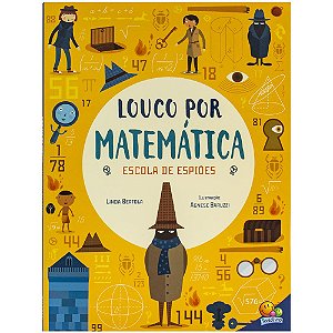 Livro Louco por Matemática: Escola de espiões