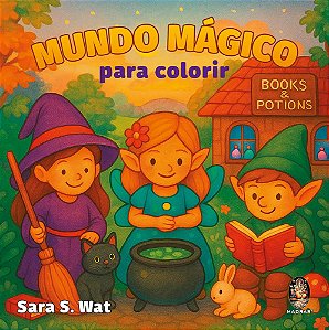 Livro Mundo mágico para colorir: Para colorir